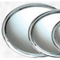 Oval Nickel Plated Tray (9 3/4"x12 1/2")